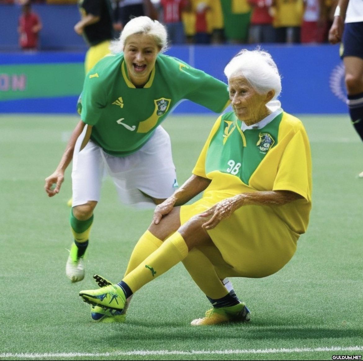 90yo grandma scoring in...