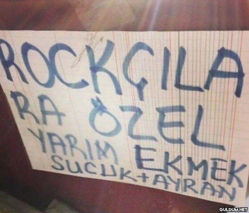 ROCKÇILA RA OZEL YARIM...