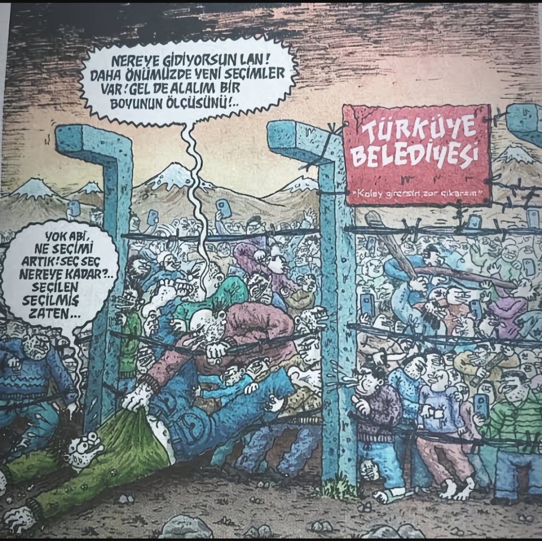 Kolay girersin, zor...