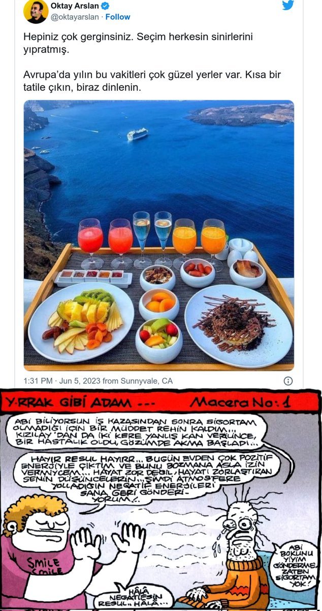Hala negatifsiniz.....