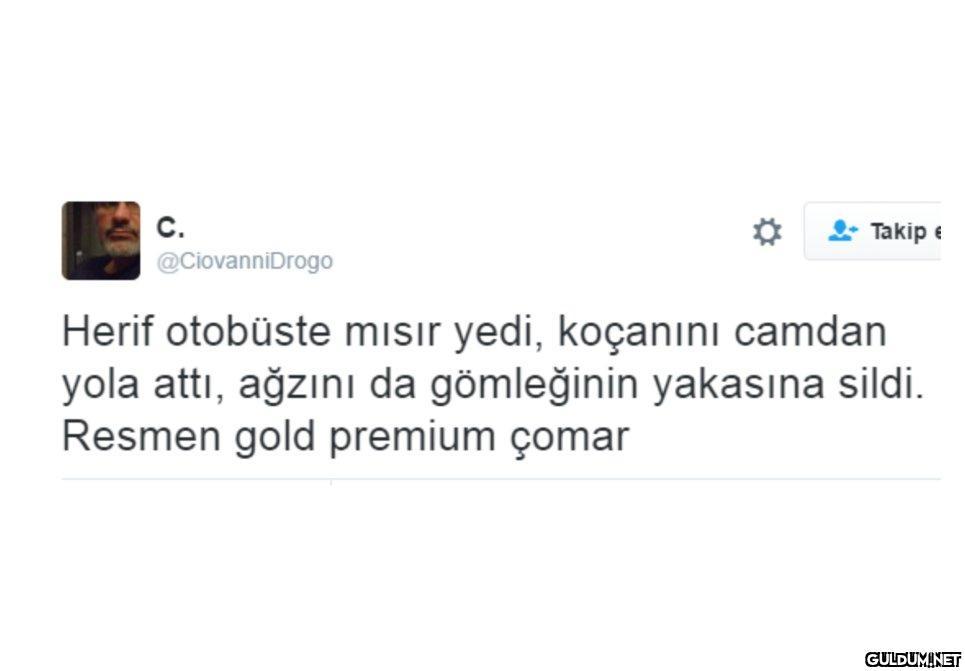 C. Takip @CiovanniDrogo...