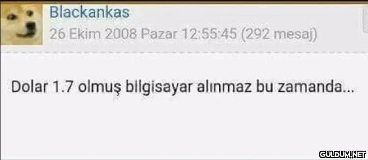Dolar deyince aklıma...