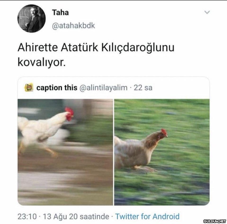 Taha @atahakbdk Ahirette...