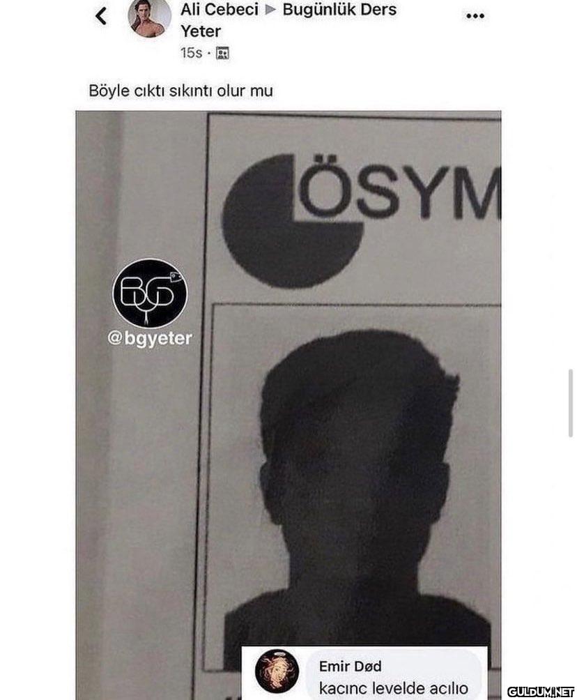 Ali Cebeci Bugünlük Ders...