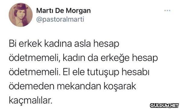 Marti De Morgan...