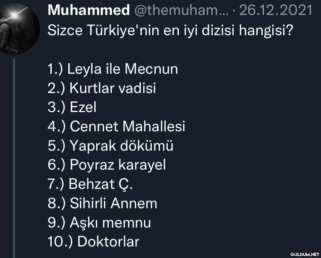 sizce türkiyenin en iyi...