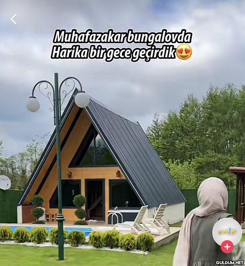Muhafazakar bungalov ne...