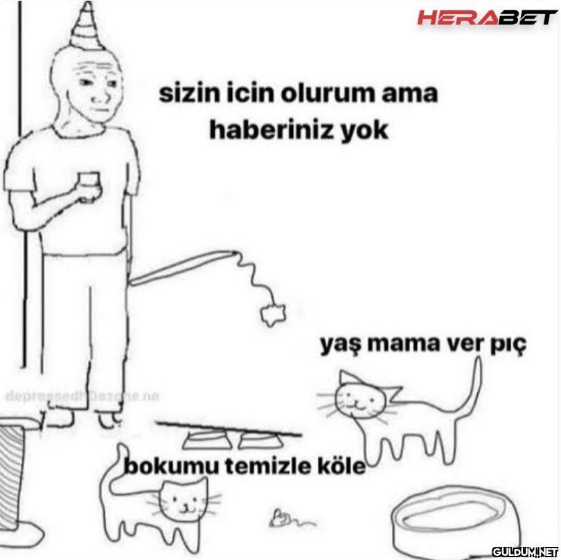 sizin icin olurum ama...
