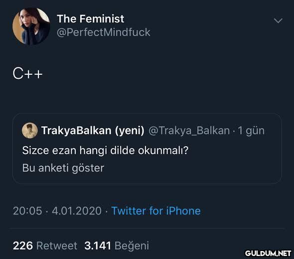 C++ The Feminist...