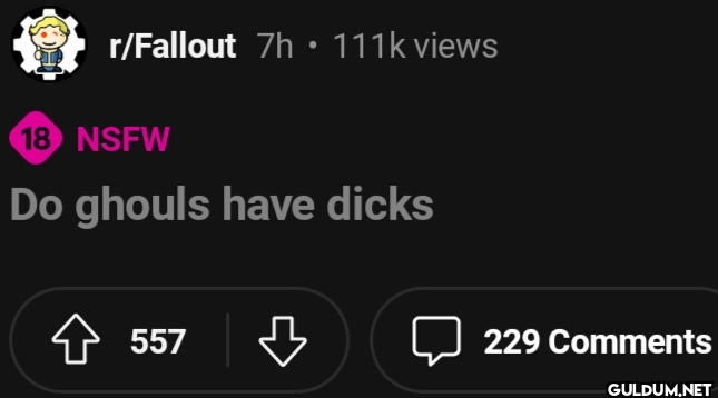 r/Fallout 7h⚫• 111k views...