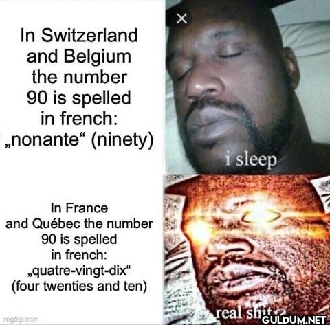 In Switzerland and Belgium...
