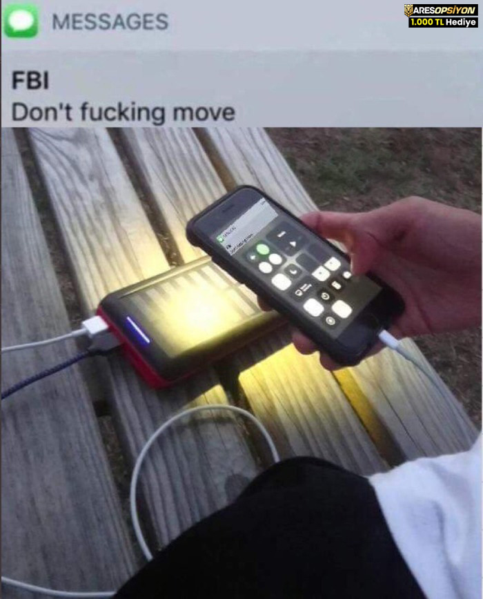 MESSAGES FBI Don't fucking...