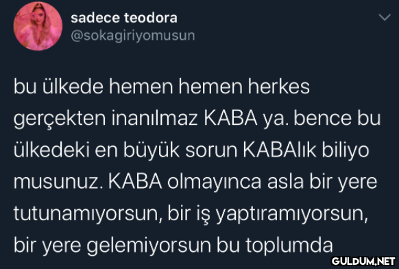 sadece teodora...