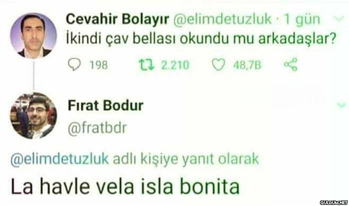 Cevahir Bolayır...