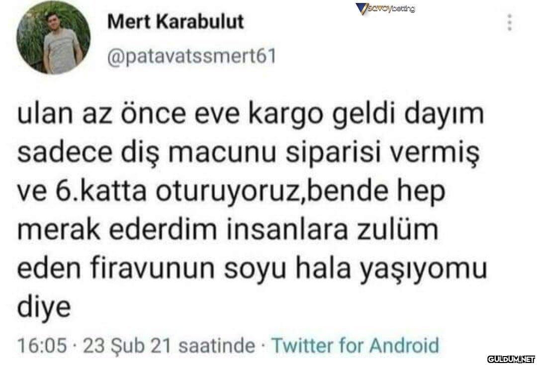 Mert Karabulut...