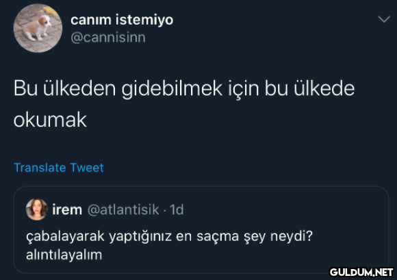 canım istemiyo @cannisinn...