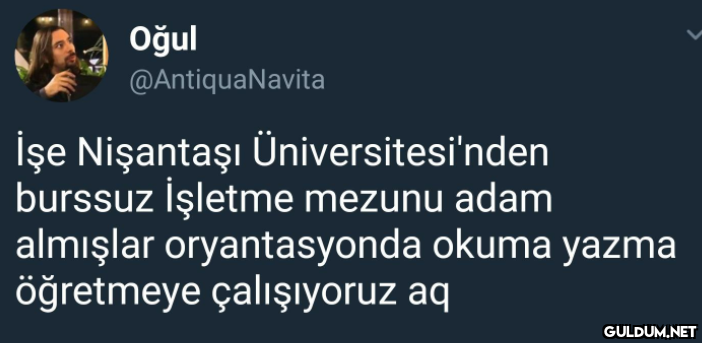 Oğul @AntiquaNavita İşe...