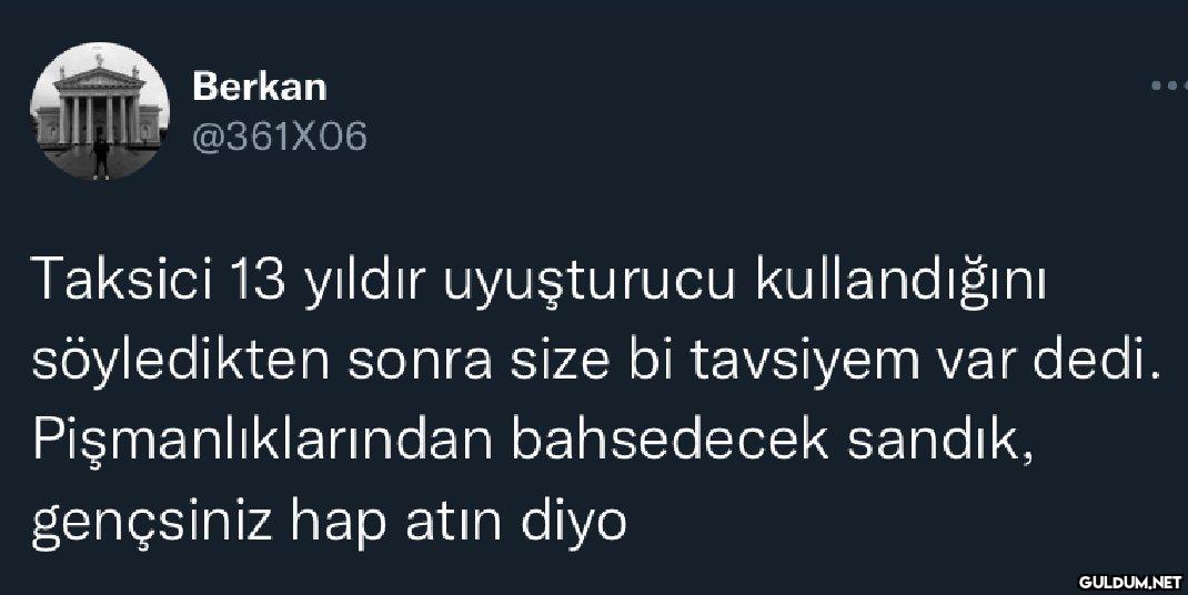 Berkan @361X06 Taksici 13...