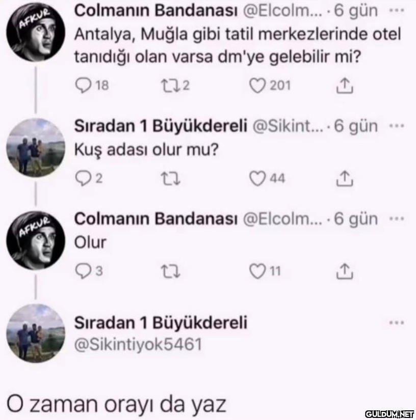 AFKUR AFKUR Colmanın...