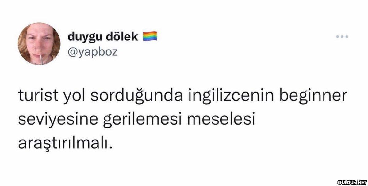 duygu dölek @yapboz turist...