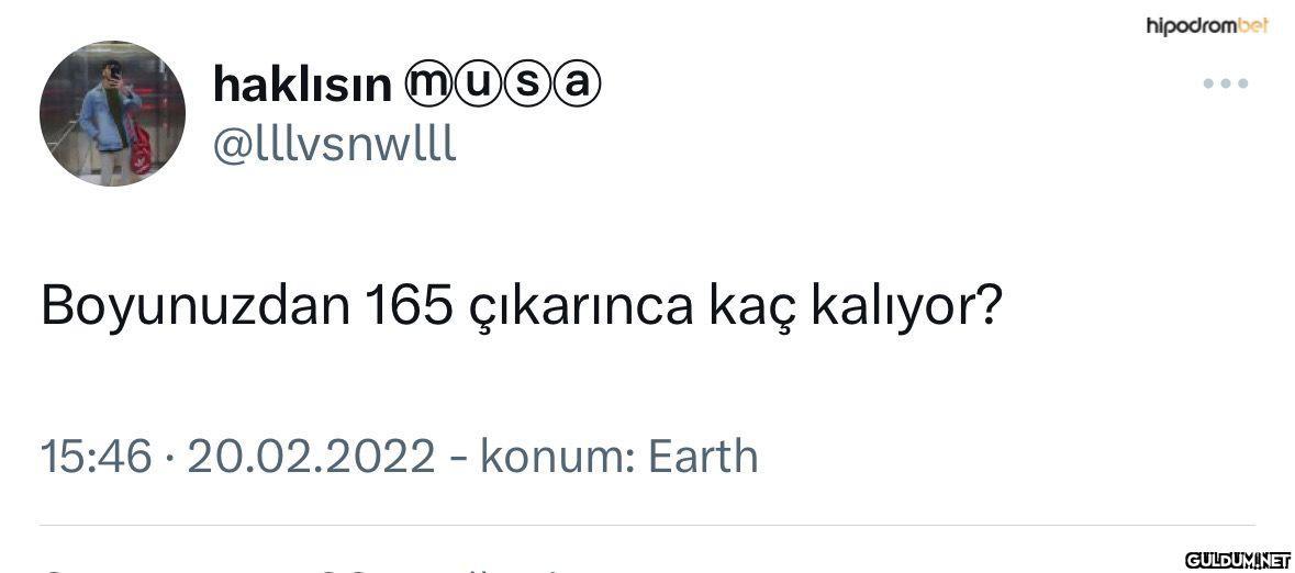 Menşınlayalım...