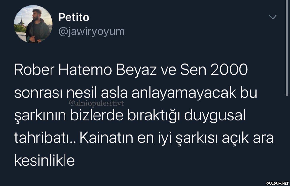 Rober Hatemo Beyaz ve Sen...