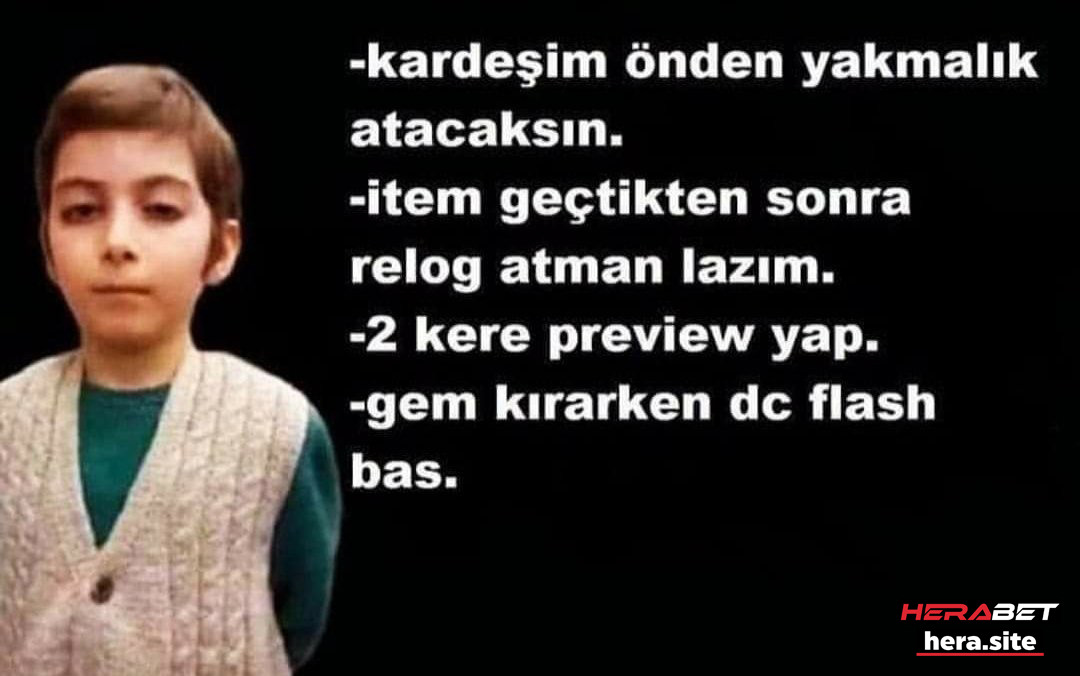 -kardeşim önden yakmalık...