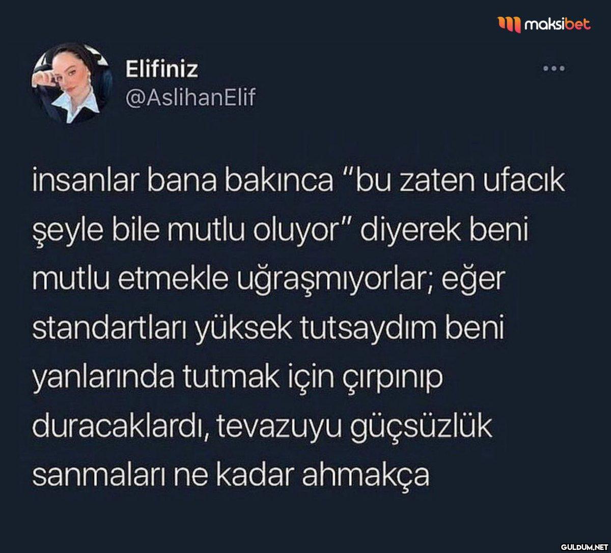 Elifiniz @AslihanElif...