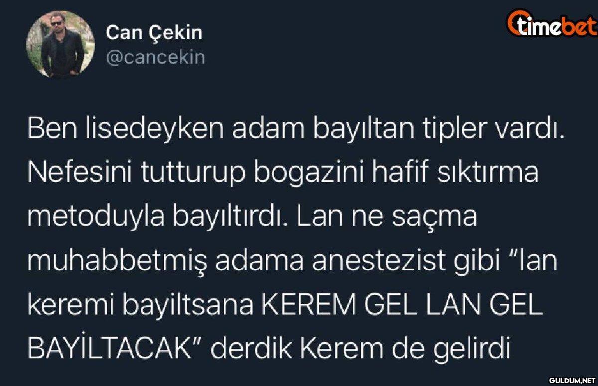 Can Çekin @cancekin...