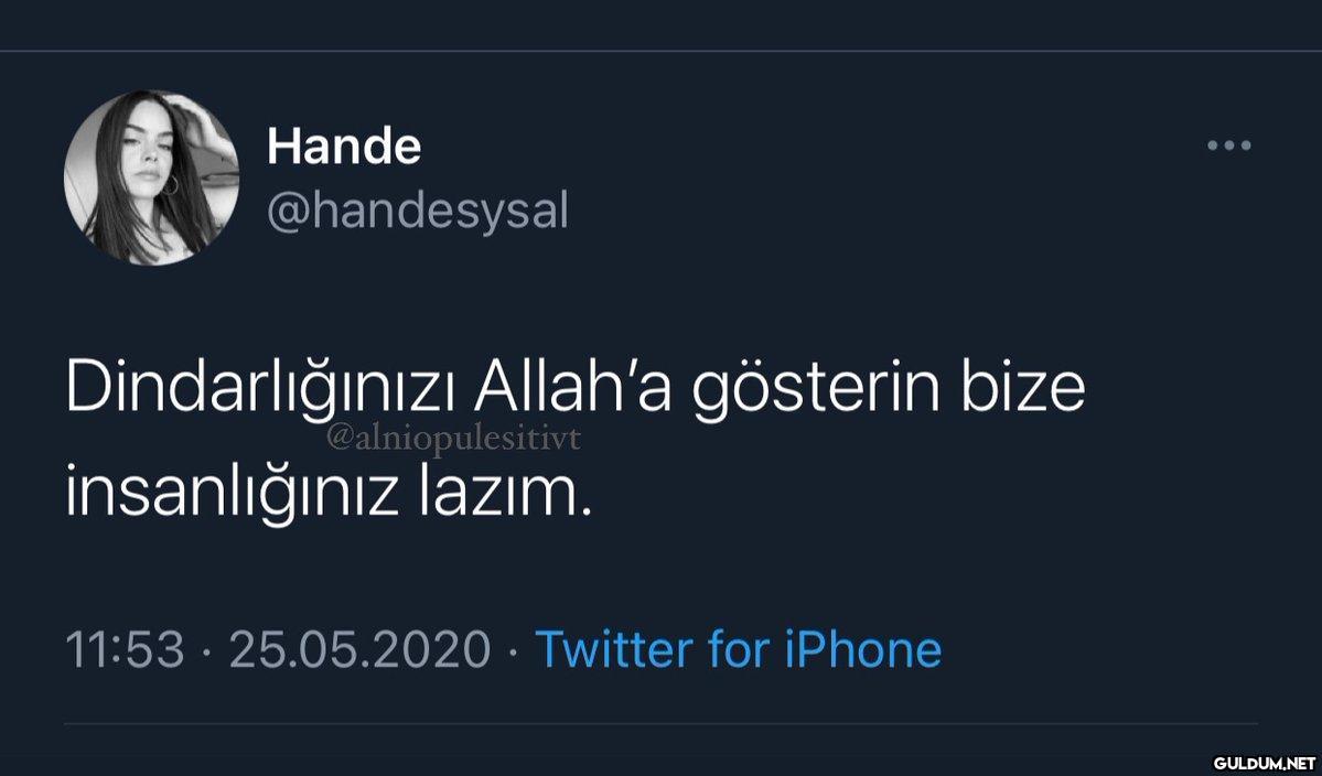 Hande @handesysal...