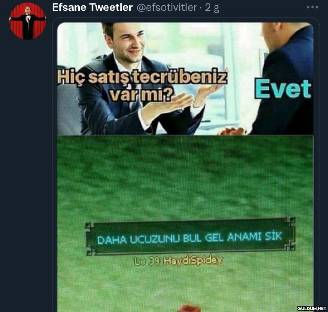 Efsane Tweetler...