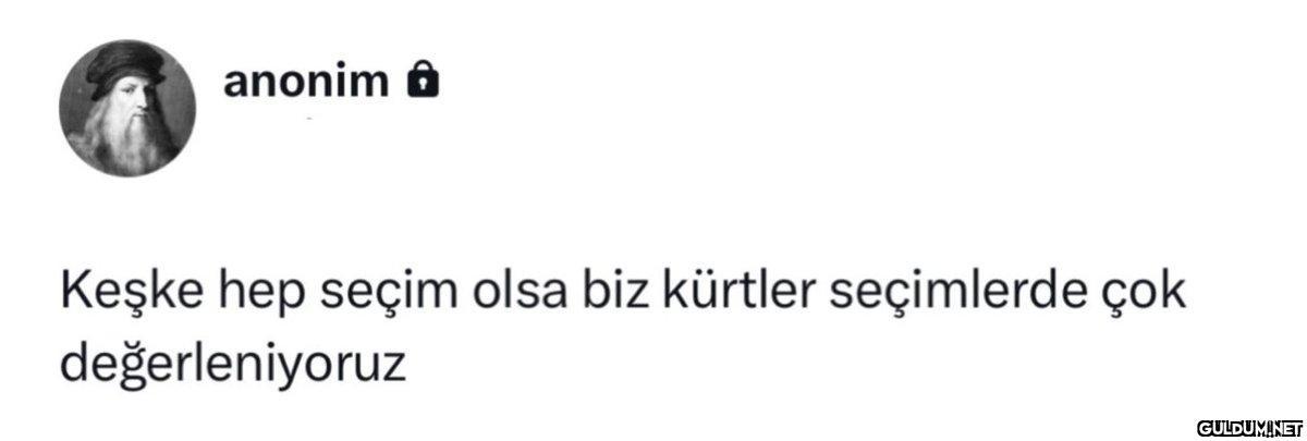 anonim Keşke hep seçim...
