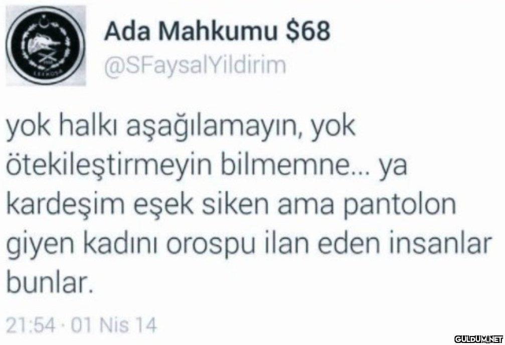 Ada Mahkumu $68 @SFaysal...