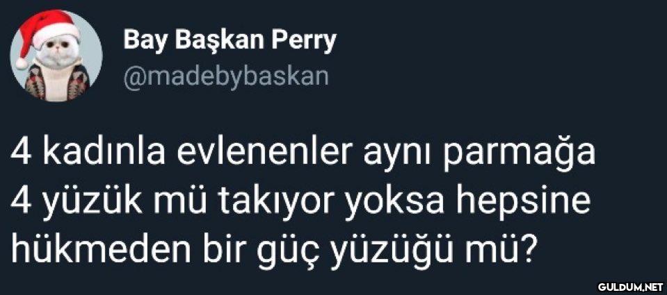 Bay Başkan Perry...