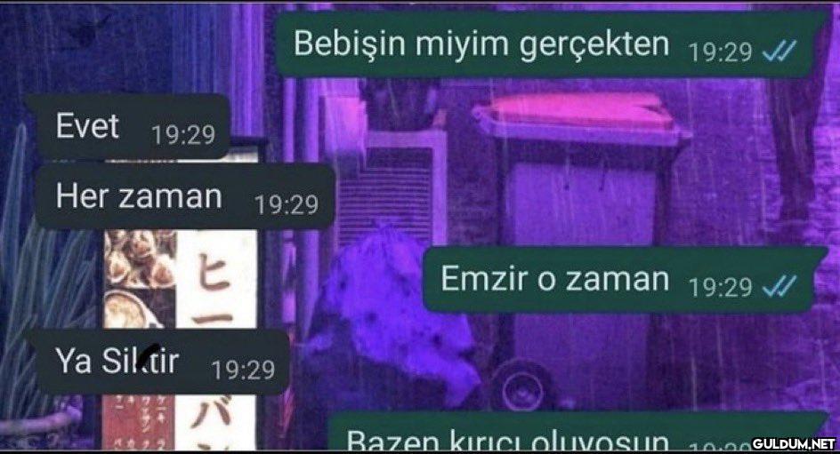 Evet 19:29 Her zaman 19:29...