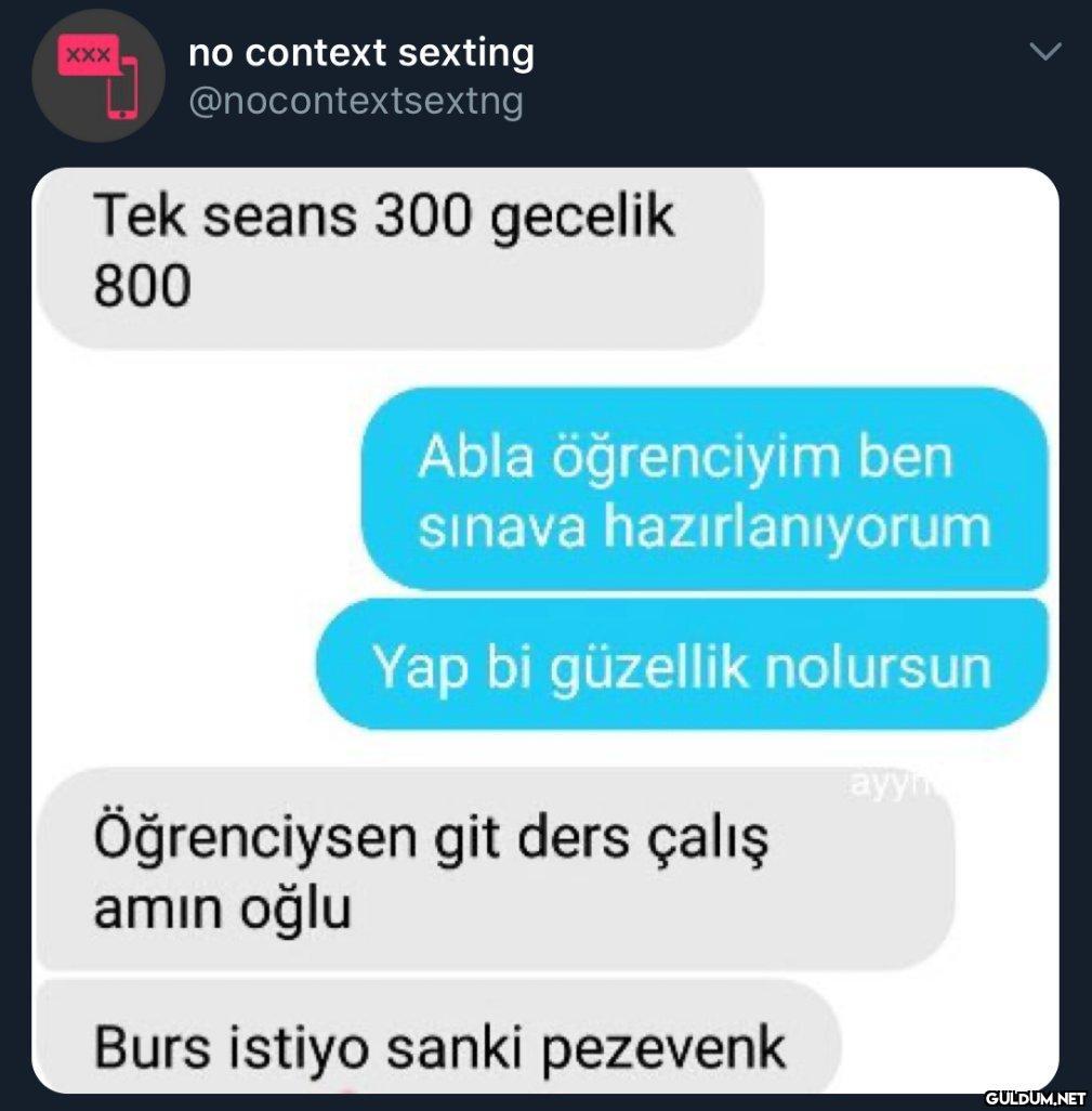 XXX no context sexting...