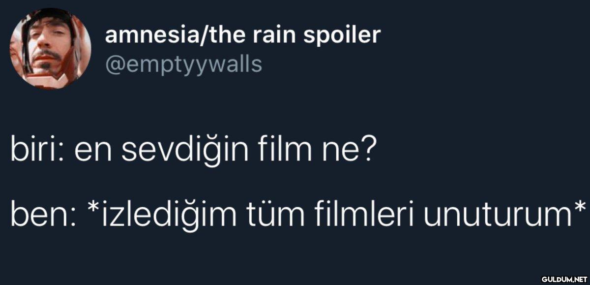 amnesia/the rain spoiler...
