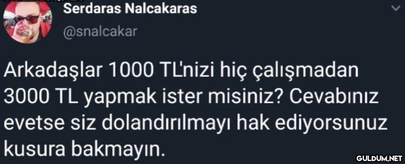 Serdaras Nalcakaras...