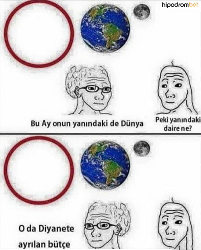 O Bu Ay onun yanındaki de...