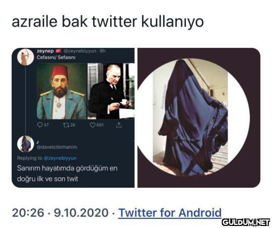 azraile bak twitter...