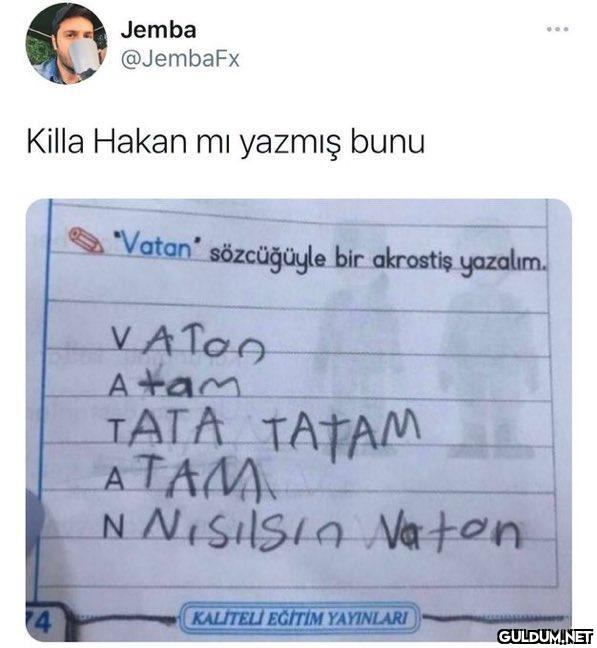 Jemba @JembaFx Killa Hakan...