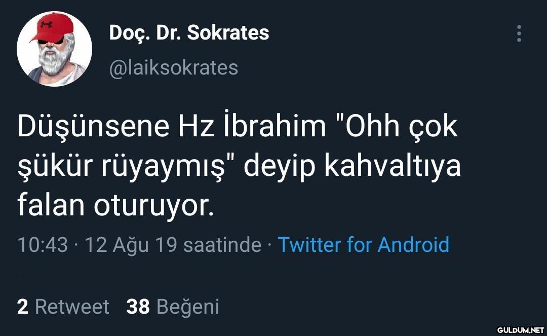 Doç. Dr. Sokrates...
