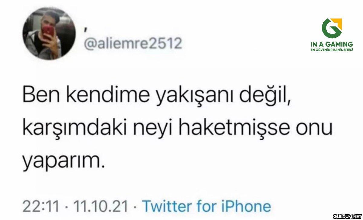 @aliemre2512 Ben kendime...