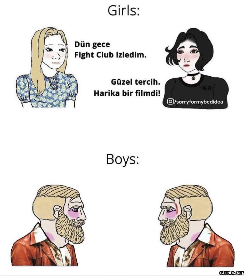 Girls: Dün gece Fight Club...