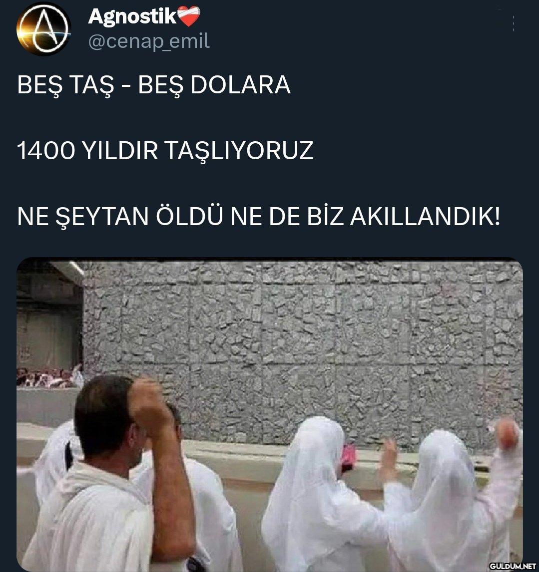 Agnostik @cenap_emil BEŞ...