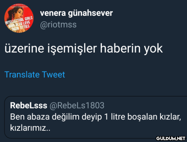venera günahsever @riotmss...