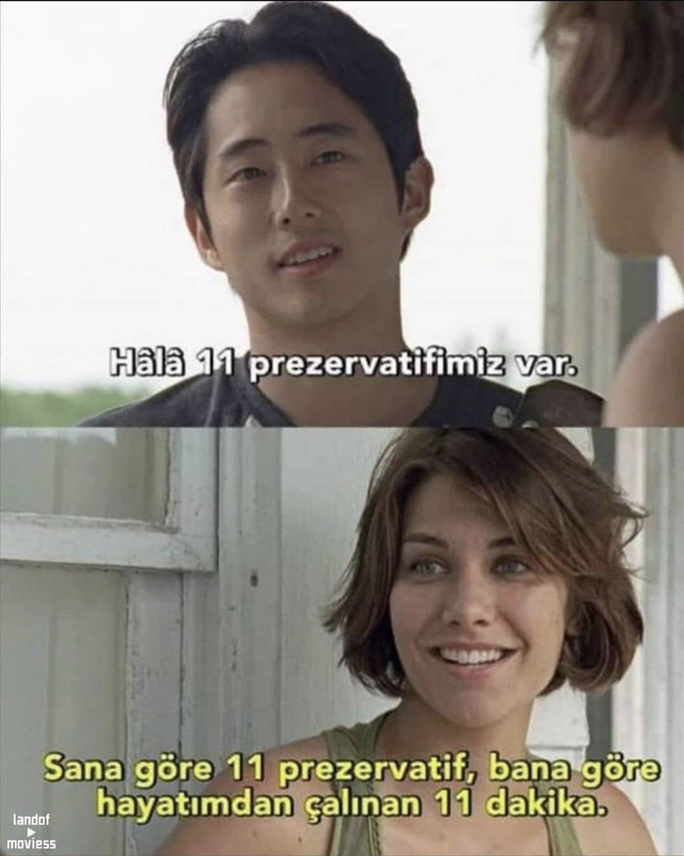 Hala 11 prezervatifimiz...