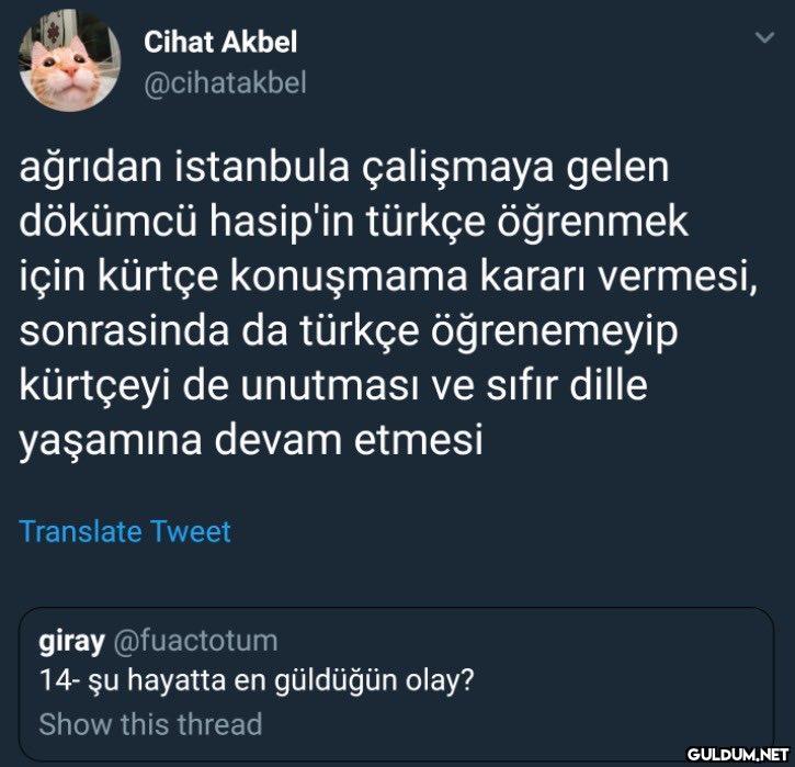 Cihat Akbel @cihatakbel...
