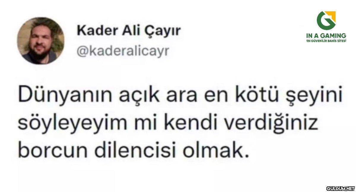 Kader Ali Çayır...
