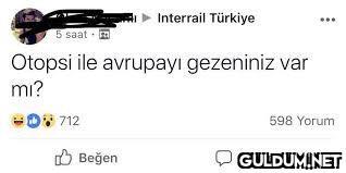 Interrail Türkiye 5 saat m...